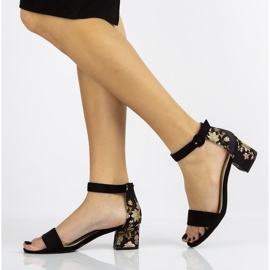 Filippo DS1283/20 Bk sandales noires le noir 1 Filippo DS1283/20 Bk sandales noires le noir 1