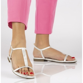 Filippo DS1297/20 Si Sandales argentées gris 1