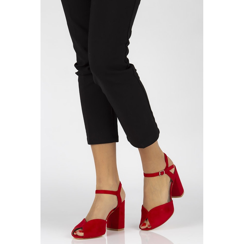 Filippo DS1282/20 Rd Sandales rouges 1