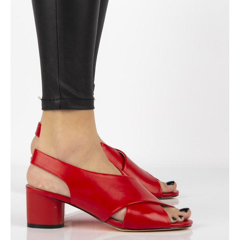 Filippo DS1290/20 Rd sandales rouges 2