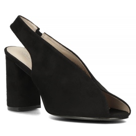 Filippo DS1292/20 Bk Sandales noires 2