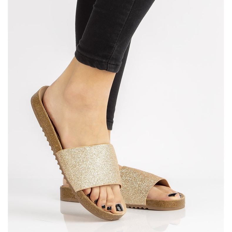 Filippo DK1373/20 Go Chaussons Or doré 2