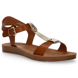 Filippo DS105/20 Br sandales marron brun jaune 1