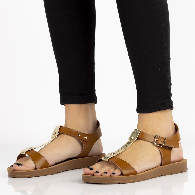 Filippo DS105/20 Br sandales marron brun jaune 2