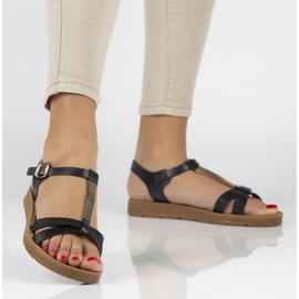 Filippo DS802 / 20 Bk Sandales noires 2