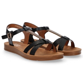 Filippo DS802 / 20 Bk Sandales noires le noir 1