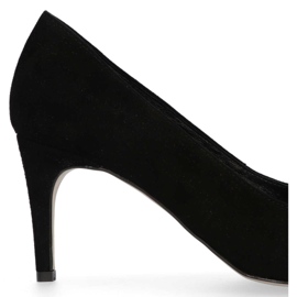 Filippo 1430 Escarpins Daim noir le noir 4