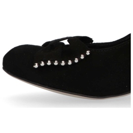 Filippo 1430 Escarpins Daim noir le noir 5