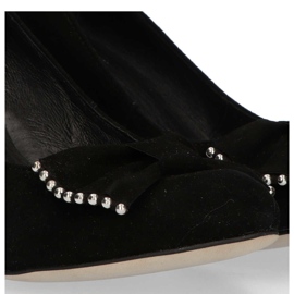 Filippo 1430 Escarpins Daim noir 1