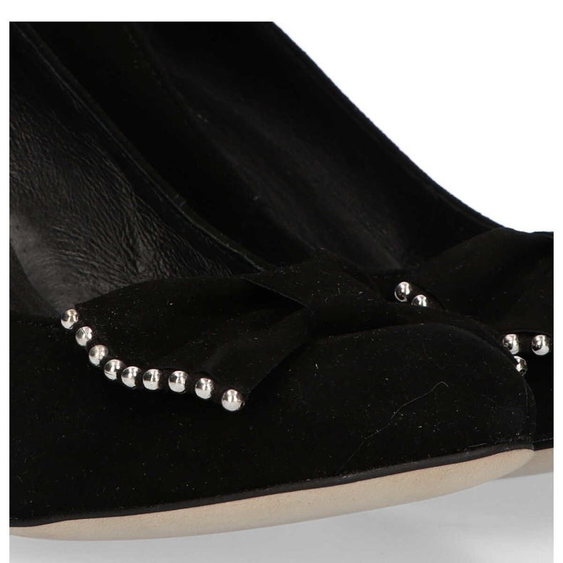 Filippo 1430 Escarpins Daim noir le noir 1