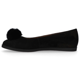 Ballerine Filippo 1320 Daim Noir le noir 3
