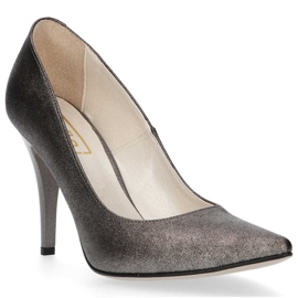 Escarpins Filippo 2160 Fumé Gris argent 1