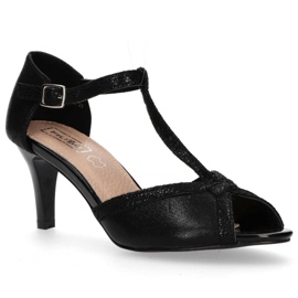 Filippo DS1360 / 20 Bk Sandales noires 2