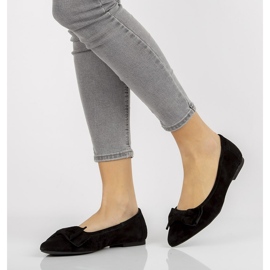 Ballerines en cuir Filippo DP1329/20 Bk noir le noir 1
