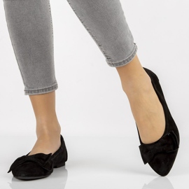 Ballerines en cuir Filippo DP1329/20 Bk noir le noir 2