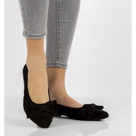 Ballerines en cuir Filippo DP1329/20 Bk noir le noir 4