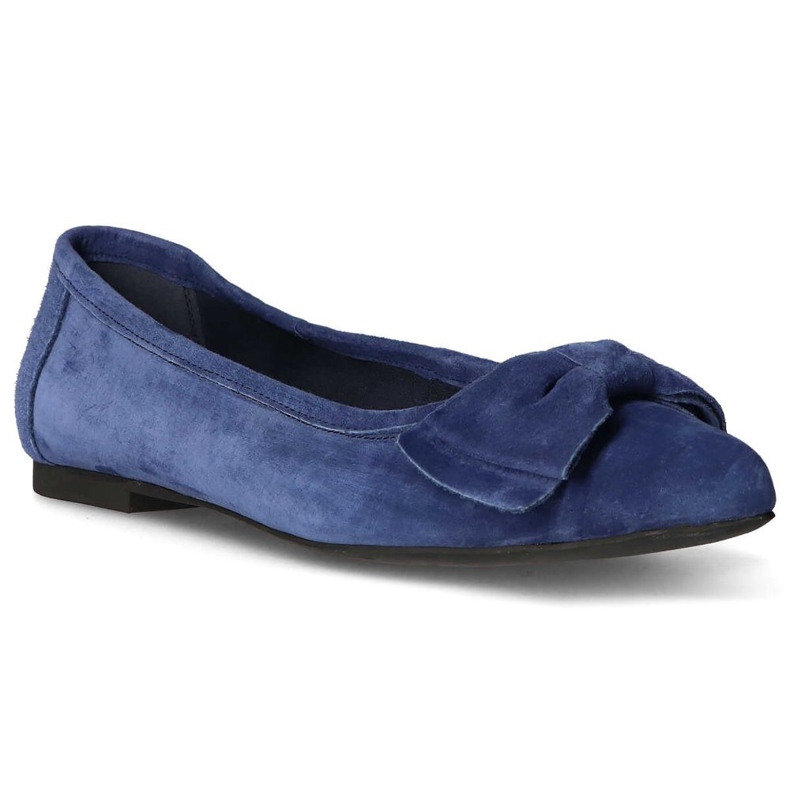 Ballerines en cuir Filippo DP1329/20 Nv bleu marine 2