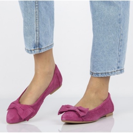 Ballerines en cuir Filippo DP1329/20 Fh rose 2 Ballerines en cuir Filippo DP1329/20 Fh rose 2