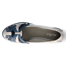 Filippo 04500-11 / 00-0 chaussures blanches 3