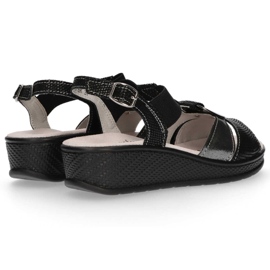 Filippo DS1417 / 20 Bk Sandales noires le noir 1