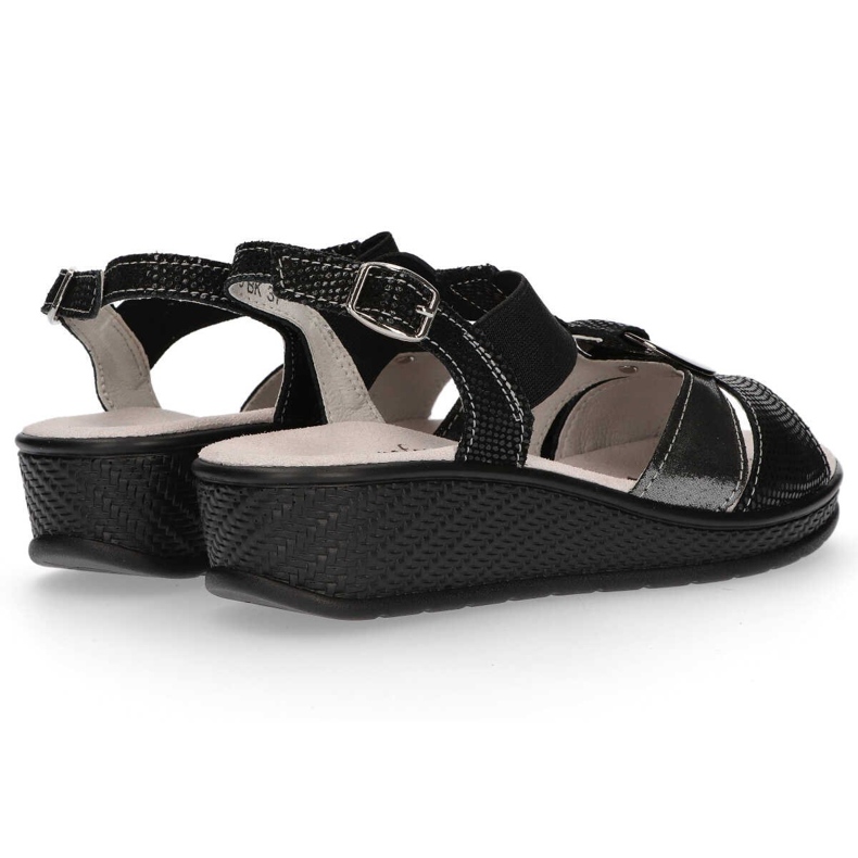 Filippo DS1417 / 20 Bk Sandales noires le noir 1