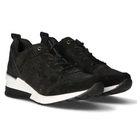Baskets en cuir Filippo DP1505 / 20 Bk noir le noir 5