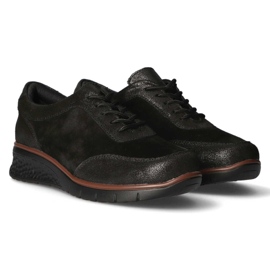 Chaussures en cuir Filippo DP1509 / 20 Bk noir le noir 4