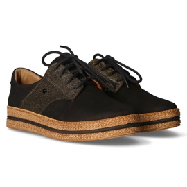 Chaussures en cuir Filippo 10123 noir 1