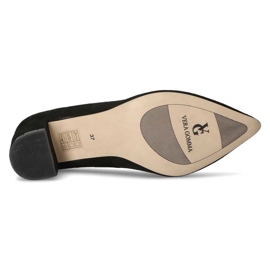 Filippo Premium 2047 Escarpins en daim noir le noir 3