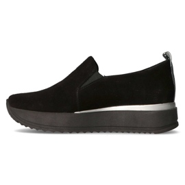 Baskets en cuir Filippo 966 noir le noir 3