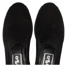 Baskets en cuir Filippo 966 noir le noir 5