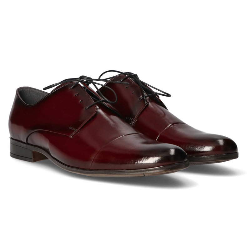Chaussures en cuir Filippo 1331 bordeaux rouge 2 Chaussures en cuir Filippo 1331 bordeaux rouge 2