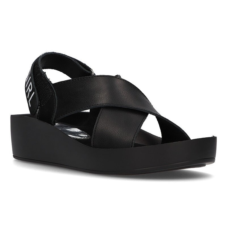 Sandales en cuir Filippo DS2060/21 Bk noir le noir 2