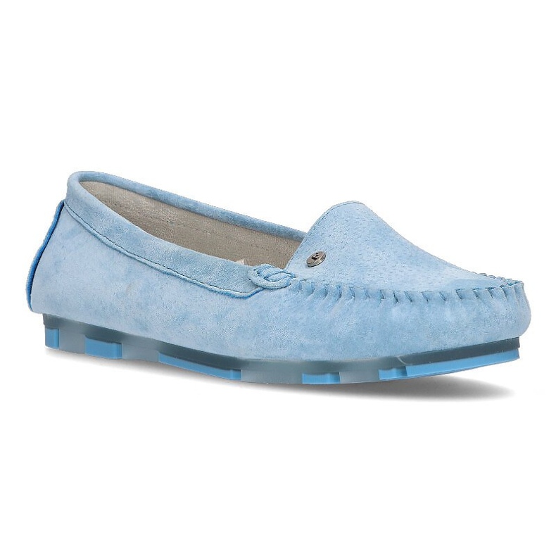 Mocassins en cuir Filippo DP2037/21 Bl bleu 1 Mocassins en cuir Filippo DP2037/21 Bl bleu 1