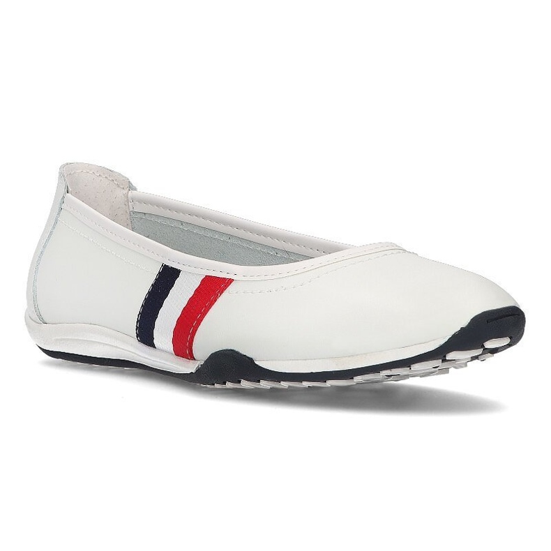 Chaussures en cuir Filippo DP2063 / 21 Wh blanc 1