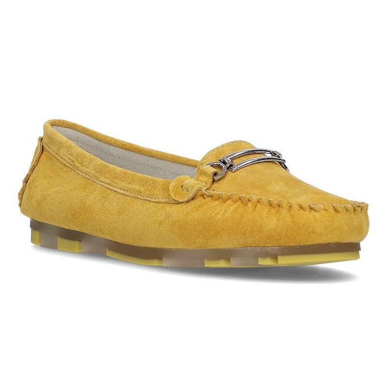 Mocassins en cuir Filippo DP1202 / 21 Yl jaune 1