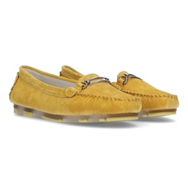 Mocassins en cuir Filippo DP1202 / 21 Yl jaune 6