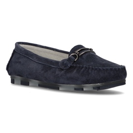 Mocassins en cuir Filippo DP1202/21 Nv bleu marine 1