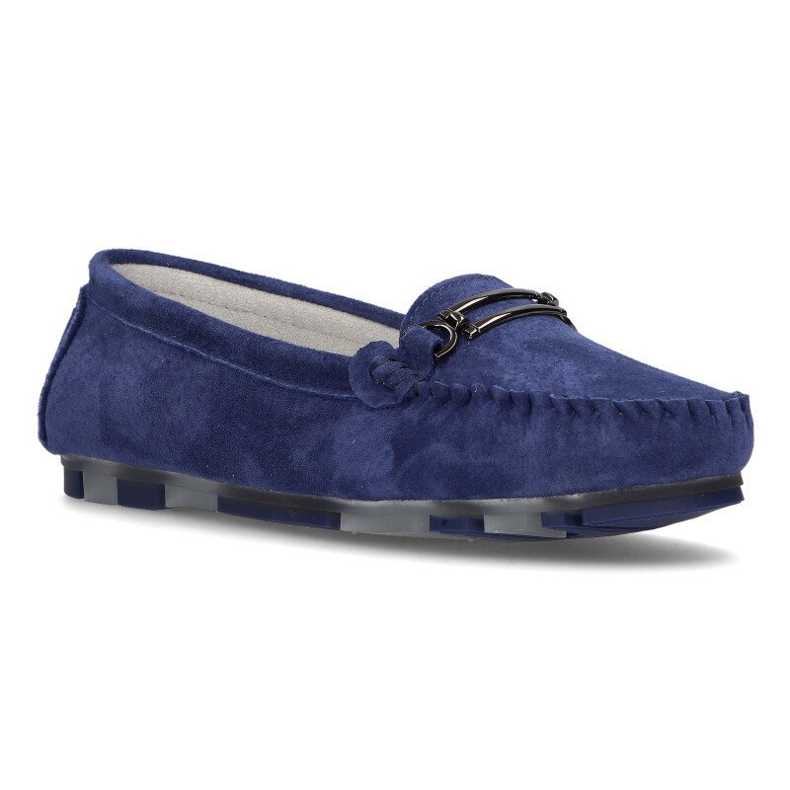Mocassins en cuir Filippo DP1202/21 Bl bleu 1