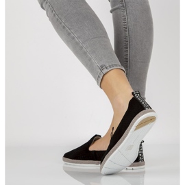 Chaussures en cuir Filippo DP081 / 21 Bk noir le noir 3