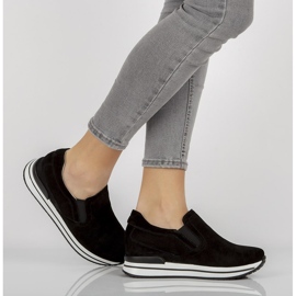 Baskets en cuir Filippo DP1512/21 Bk noir le noir 2