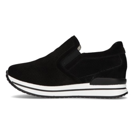 Baskets en cuir Filippo DP1512/21 Bk noir le noir 4