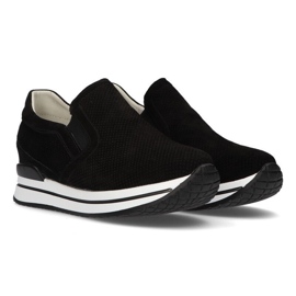 Baskets en cuir Filippo DP1512/21 Bk noir le noir 7