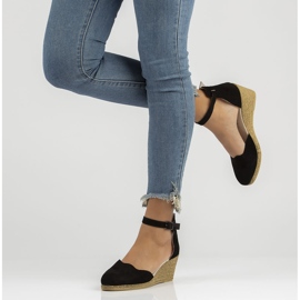 Sandales en cuir Filippo DS1394/21 Bk Noir 2