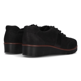 Chaussures en cuir Filippo DP028 / 21 Bk noir le noir 3