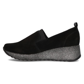 Baskets en cuir Filippo DP1500/21 Bk noir le noir 4