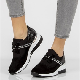 Baskets en cuir Filippo DP1388/21 Bk noir le noir 2