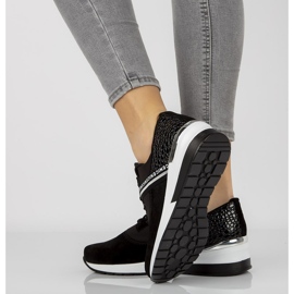 Baskets en cuir Filippo DP1388/21 Bk noir le noir 3