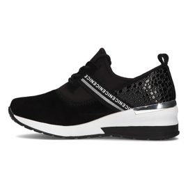 Baskets en cuir Filippo DP1388/21 Bk noir le noir 4