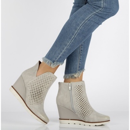 Bottes compensées Filippo DBT2069/21 Be beige 1